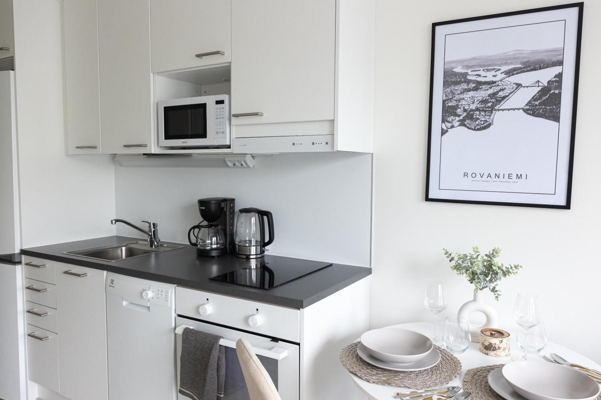 Aurora Apartments By Booklapland Rovaniemi Zewnętrze zdjęcie